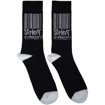 Merch Slipknot: Chaussettes à la cheville Large Barcode Logo Slipknot