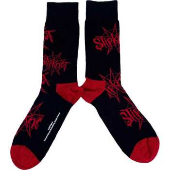 Merch Slipknot: Chaussettes à la cheville Logo Slipknot & Nomogram