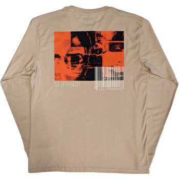Marchandises Slipknot: Slipknot Unisex Long Sleeve T-shirt: The End So Far Logo Barcode (back & Sleeve Print) (small) S