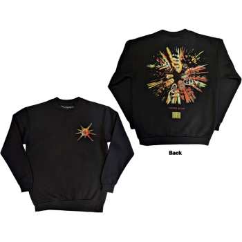 Marchandises Slipknot: Slipknot Unisex Sweatshirt: The End So Far Band Figures (back Print) (small) S