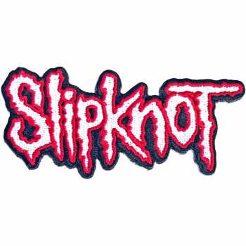 Merch Slipknot: Décoration Cut-out Logo Slipknot Red Border