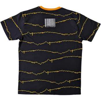 Marchandises Slipknot: Slipknot Unisex Ringer T-shirt: The End So Far Tribal-s & Barcode Ringer (back Print) (small) S