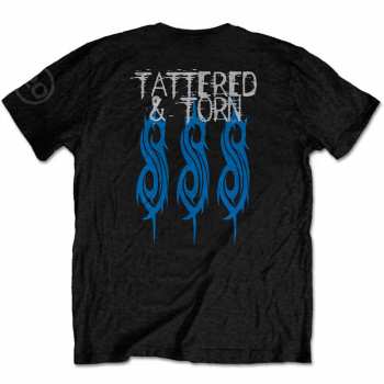 Marchandises Slipknot: Tričko 20th Anniversary Tattered & Torn  S