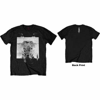 Marchandises Slipknot: Tričko Devil Single - Black & White  S