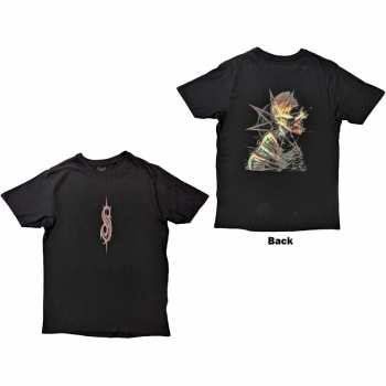 Marchandises Slipknot: Slipknot Unisex T-shirt: Skeleton & Pentagram (back Print) (small) S