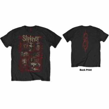 Marchandises Slipknot: Tričko Sketch Boxes  S