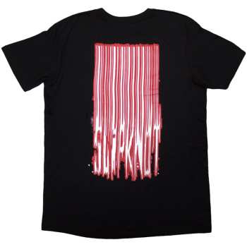 Marchandises Slipknot: Slipknot Unisex T-shirt: Stretched Barcode (black) (back Print) (small) S
