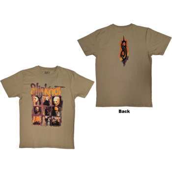 Marchandises Slipknot: Slipknot Unisex T-shirt: The End So Far Grid Photos (back Print) (small) S