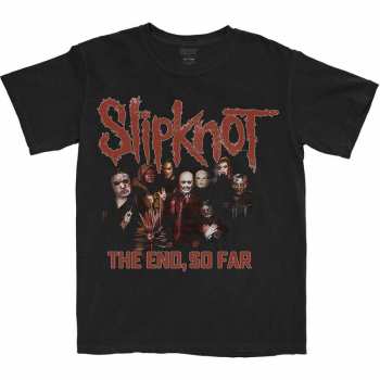 Merch Slipknot: T-shirt The End, So Far Group Photo