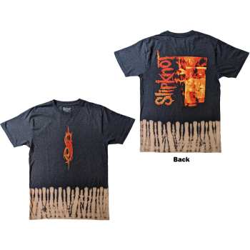 Marchandises Slipknot: Slipknot Unisex T-shirt: The End So Far Tribal S Bleach (back Print & Wash Collection) (small) S