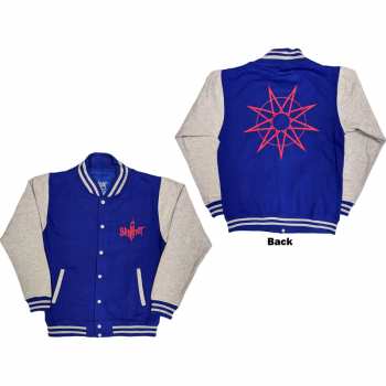 Marchandises Slipknot: Slipknot Unisex Varsity Jacket: 9 Point Star (back Print) (small) S