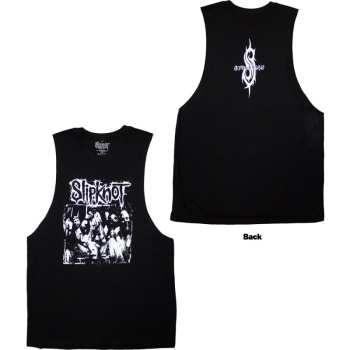 Marchandises Slipknot: Slipknot Unisex Vest T-shirt: Album Splatter (black) (back Print) (small) S