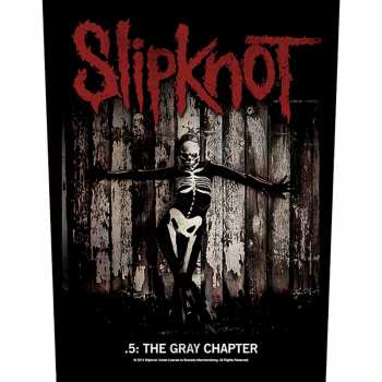 Merch Slipknot: Décoration arrière The Gray Chapter 