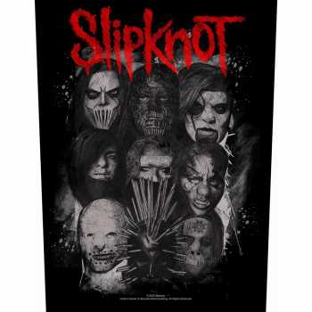 Merch Slipknot: Décoration arrière We Are Not Your Kind Masks
