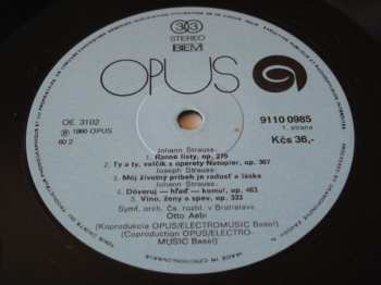 LP Slovak Radio Symphony Orchestra: Strauss Family Waltzes Vol. 3 (90 1)