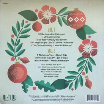 LP Slowey And The Boats: Merry Christmas from Slowey & The Boats Vol. 1 & 2 CLR | LTD