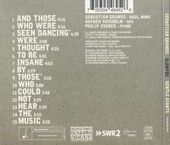 CD Slowfox: "Gentle Giants"