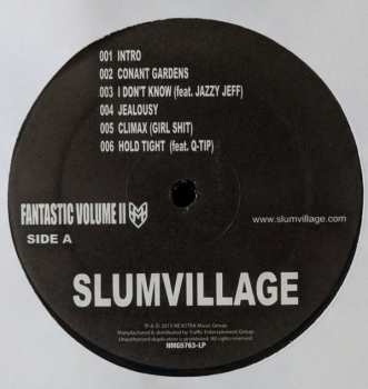2LP Slum Village: Fantastic Volume II
