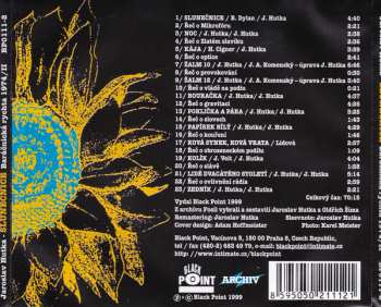 CD Jaroslav Hutka: Slunečnice, Baráčnická Rychta 1974/II