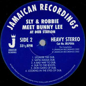 LP Sly & Robbie: At Dub Station