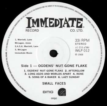 LP Small Faces: Ogdens' Nut Gone Flake