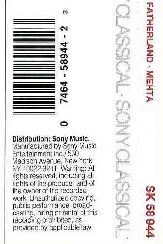 CD Bedřich Smetana: Má Vlast