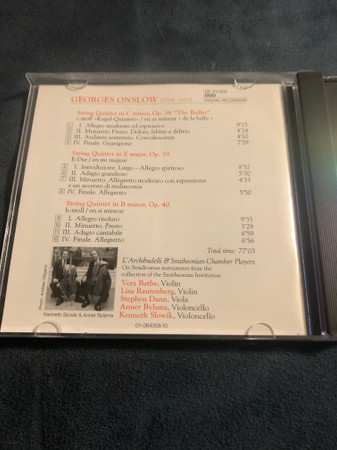 CD George Onslow: Onslow: String Quintets - L'Archibudelli