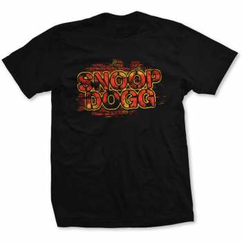 Merch Snoop Dogg: T-shirt Red Logo Snoop Dogg 