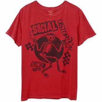 Merch Social Distortion: T-shirt Speakeasy Checkerboard