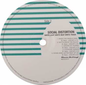 LP Social Distortion: White Light White Heat White Trash