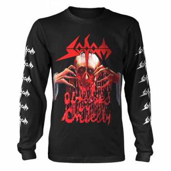 Merch Sodom: T-Shirt à manches longues Obsessed By Cruelty
