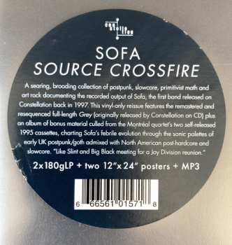 2LP Sofa: Source Crossfire