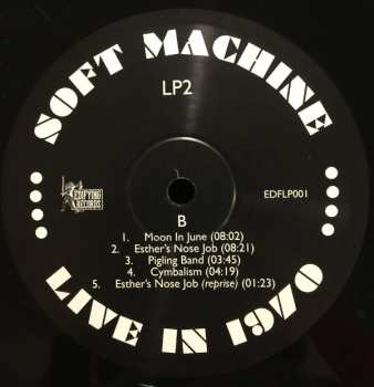5LP Soft Machine: Live In 1970 DLX | LTD | NUM
