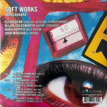 2LP Soft Works: Abracadabra (remastered + 2 bonus tracks) CLR