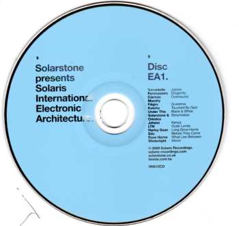 2CD Solarstone: Solaris International Electronic Architecture = 電氣結構 DIGI