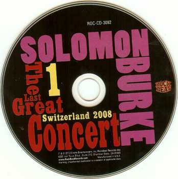 2CD Solomon Burke: The Last Great Concert