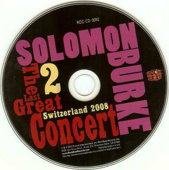 2CD Solomon Burke: The Last Great Concert