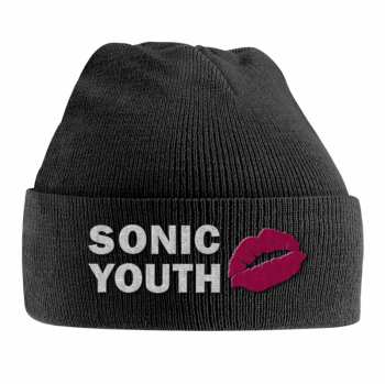 Merch Sonic Youth: Capuchon Goo Logo Sonic Youth Vyšívaná