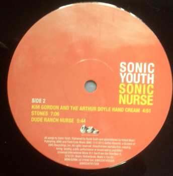 2LP Sonic Youth: Sonic Nurse