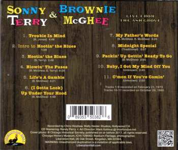 CD Sonny Terry & Brownie McGhee: Live From The Ash Grove