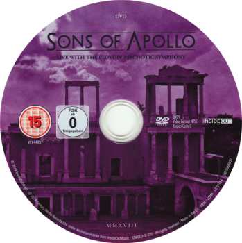 4LP Sons Of Apollo: Live With The Plovdiv P
