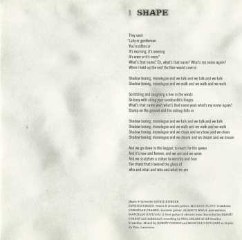 CD Sophie Hunger: Monday's Ghost