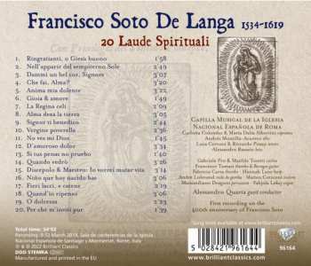 CD Alessandro Quarta: 20 Laude Spirituale