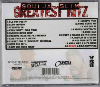 CD Soulja Slim: Soulja Slim Greatest Hitz