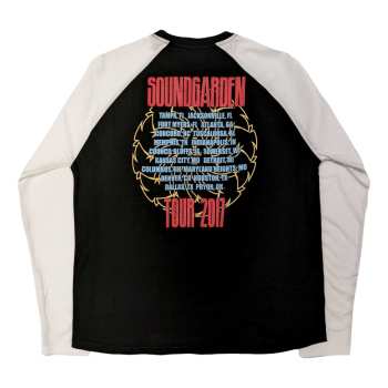 Marchandises Soundgarden: Soundgarden Unisex Raglan T-shirt: Tour 2017 (back Print) (small) S