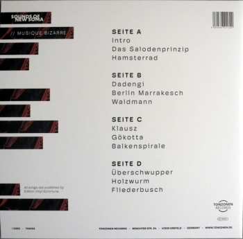 2LP Sounds Of New Soma: Musique Bizarre LTD | CLR