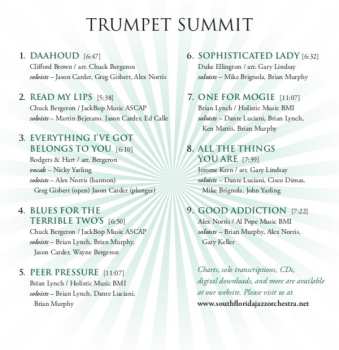 CD South Florida Jazz Orchestra: SFJO Presents A Trumpet Summit