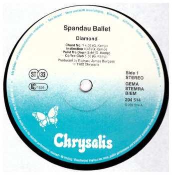 LP Spandau Ballet: Diamond