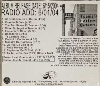 CD Spanish Harlem Orchestra: Across 110th Street Featuring Ruben Blades