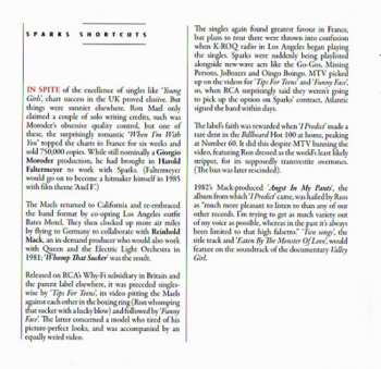 2CD Sparks: Shortcuts • The 7 Inch Mixes (1979-1984)